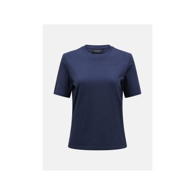 Peak Performance W Original T-Shirt mit kleinem Logo, blau