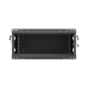25. LANBERG Wandregalschrank 19" 4U 600X600 Schwarze Metalltür (Bausatz)