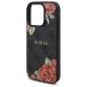 6. Guess GUHMP16LP4ROPEMCK iPhone 16 Pro 6,3" schwarz/schwarzes Hardcase 4G Flowers Print MagSafe