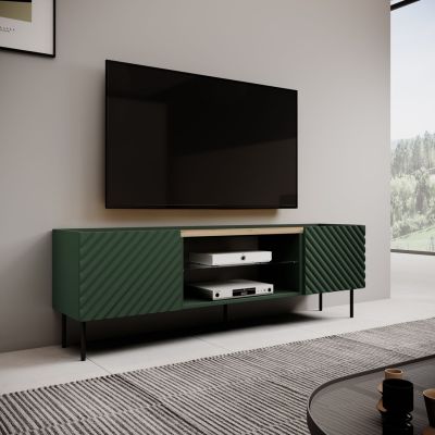 TV-Schrank EF ONDA 180,5x40xH58,39 grün (stehend oder hängend)