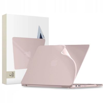 Tech-Protect Softshell-Schutzhülle für MacBook 13" (2026) – Mattrosa
