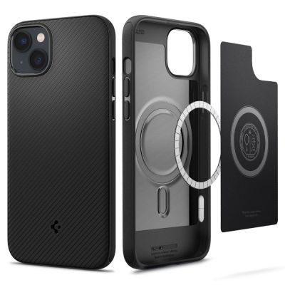 Spigen Mag Armor Hülle für iPhone 14 Plus – Mattschwarz