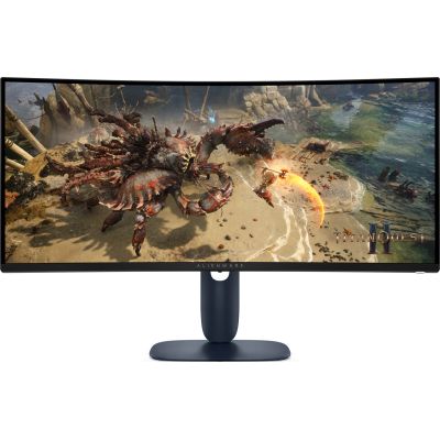 Alienware AW3425DWM Computermonitor 86,4 cm (34") 3440 x 1440 px Wide Quad HD LCD Schwarz, Blau