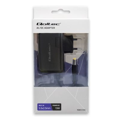 7. QOLTEC Netzstecker-Netzteil 19W | 9V | 2,1A | 5,5*2,5