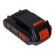 12. 18V 2,0Ah GKC1820L20 BLACK+DECKER Akku-Kettensäge