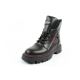 3. Lee Cooper Stiefel, Damenstiefel, Lederstiefel, Schwarz, Rot, Warm