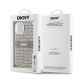 8. DKNY IML Mono & Stripe MagSafe-Hülle für iPhone 15 / 14 / 13 – Beige