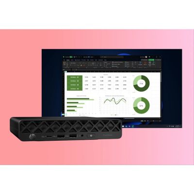 18. HP ProDesk 4 Mini G1i AI, Intel Core Ultra 5 235T, 16 GB DDR5-SDRAM, 512 GB SSD, Windows 11 Pro, Mini-PC, Schwarz