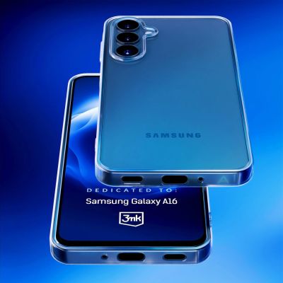 5. 3mk Clear Case für Samsung Galaxy A16 – transparent