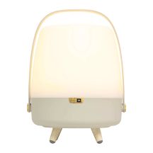 KOODUU LITE-UP PLAY Tragbare Lampe mit Lautsprecher - Beige