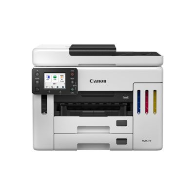 24. Canon MAXIFY GX 7150 Drucker, Tintenstrahl, Farbdruck, 600 x 1200 dpi, A4, Direktdruck, Weiß