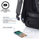 12. XD DESIGN ANTI-DIEBSTAHL-RUCKSACK BOBBY HERO KLEIN SCHWARZ P/N: P705.701