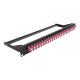 DeLOCK Optisches Frontpanel 19", 24-Port LC Duplex, Lila