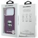 8. Karl Lagerfeld IML Ikonik Sketch Print MagSafe Hülle für iPhone 18 Pro / 17 Pro – burgunderfarben