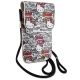 3. Hello Kitty Leather Tags Graffiti Cord-Tasche – Beige