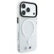 4. BMW M IML MagSafe Hülle mit mattiertem Metalllogo und Zierleisten für iPhone 18 Pro Max / 17 Pro Max – Transparent