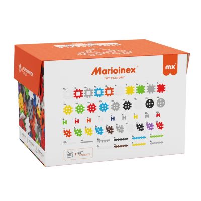 4. MARIOINEX Mini-Waffelbausteine, 500 Teile