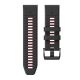 5. Tech-Protect IconBand Pro Armband für Garmin Fenix ​​​​3 / 5X / 3HR / 5X Plus / 6X / 6X Pro / 7X - Schwarz und Rot