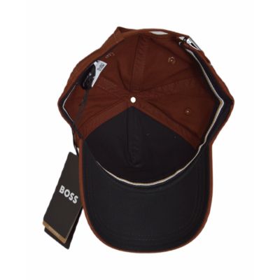 6. Hugo Boss Medium Brown Sevile Baseball Cap - 50483178-211