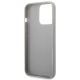 7. Karl Lagerfeld Monogram Iridescent Hülle für iPhone 14 Pro – Silber