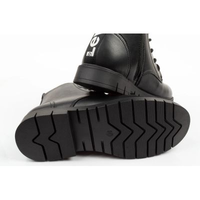 9. Levi's Mädchen-Ankle-Boots Pasadene SE, schwarz, mit Reißverschluss