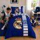 3. Real Madrid Bettwäsche-Set aus Baumwolle, 140x200 + 70x90 cm, REB80207BL
