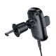 4. Acefast D48 Kfz-Lüftungshalterung mit kabellosem Ladegerät, Schwarz