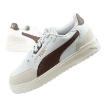 Puma Herren-Sportschuhe Shuffle Sneaker, leicht, bequem, modisch, beige