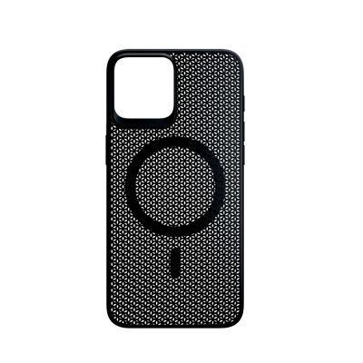 6. 3mk COOLing MagCase Hülle für Apple iPhone 14 plus / 15 plus – Schwarz