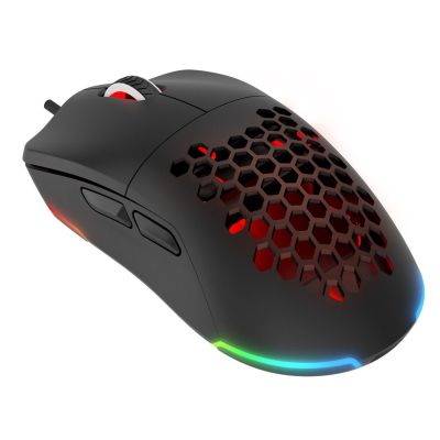5. RAMPAGE KABELGEBUNDENE GAMING-MAUS 12800 DPI BLINK BLACK
