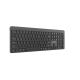 4. GEMBIRD Kabelloses Tastatur- und Maus-Set Slim Pro Business, Dual-Modus, 2,4 GHz + Bluetooth, US-Layout, Schwarz