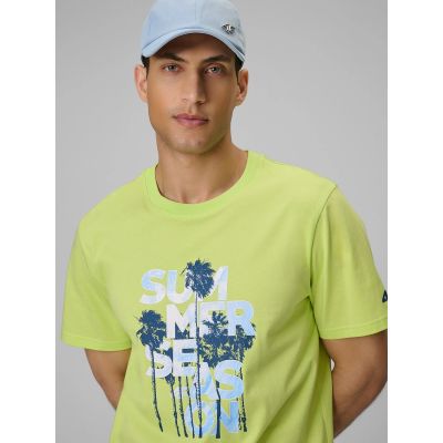 3. Oversize-T-Shirt für Herren mit Aufdruck 4F 4FWSS26TTSHM2784-42S