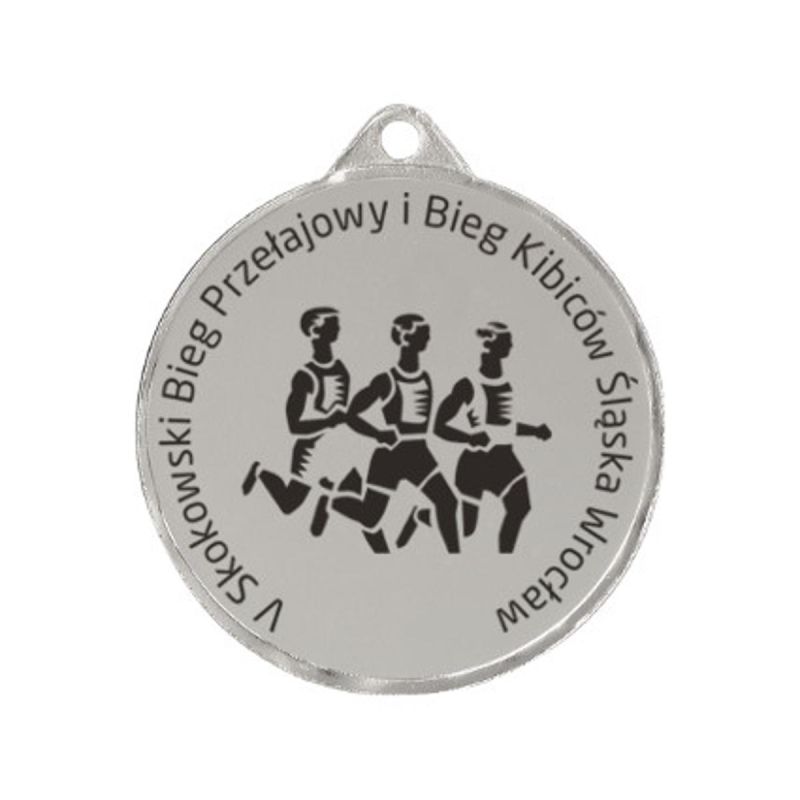 Lasergravierte Stahlmedaille – RMI