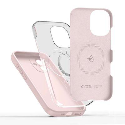 4. Tech-Protect Silikon MagSafe Hülle für iPhone 17 - Pink