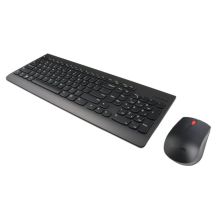 Lenovo 510 Kabelloses Tastatur- und Maus-Set GX30N81776 (USB 2.0; (US); schwarz; optisch; 1200 DPI)