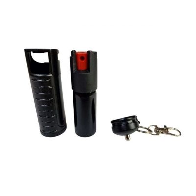 GUARD ProKey Pfefferspray 20 ml Gel + Glasbrecher, Schlüsselanhänger und Gürtelclip (YC-10015)