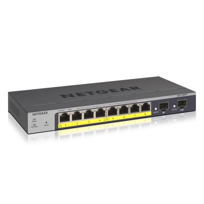 Netgear GS110TP-300EUS 10p PoE 55W (PoE+: 8p) Managed Gigabit