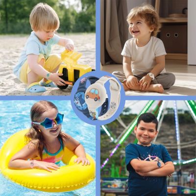 8. Tech-Protect Smooth 2er-Pack Hüllen für Apple AirTag 1/2 für Kinder - Mehrfarbig
