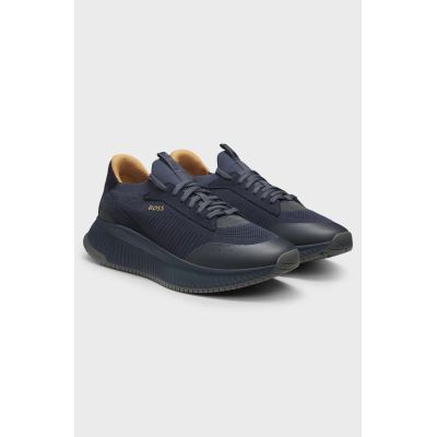 5. Herrenschuhe BOSS SNEAKER TTNM EVO_SLON_KNRSD OPEN BLUE (50523113-475)