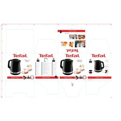 11. Tefal KO150F30 Wasserkocher (2400W 1,5l; schwarz)