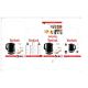 11. Tefal KO150F30 Wasserkocher (2400W 1,5l; schwarz)