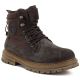 Braune Herren-Lederstiefel ohne Futter, Big Star UU174254