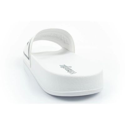 5. Wrangler Herren Averell Slider Sportpantoffeln, bequem, weiß