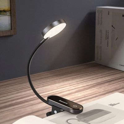 9. Baseus Mini-LED-Lampe mit Clip grau (DGRAD-0G)