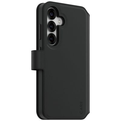 2. CARE by PanzerGlass Feature Tango 2in1 Wallet Case für Samsung Galaxy S25 – Schwarz