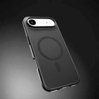 9. Puro Gradient TPU-Hülle kompatibel mit MagSafe für iPhone 17 Air – Schwarz