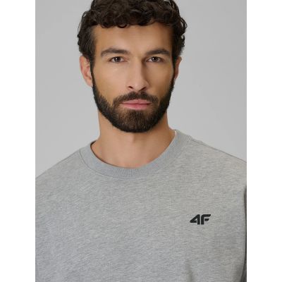 4. Herren-Sweatshirt ohne Kapuze, Größe 4F 4FRMM00TSWSM3059-27M