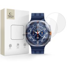 Tech-Protect Glass Fit+ 2er-Pack Panzerglas für Samsung Galaxy Watch Ultra 47 mm - Transparent