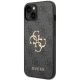 2. Guess 4G Big Metal Logo iPhone 15 Hülle - Grau