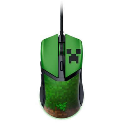 7. Razer Kobra kabelgebundene Gaming-Maus Minecraft Edition